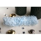 Blue Lace Brides Garter